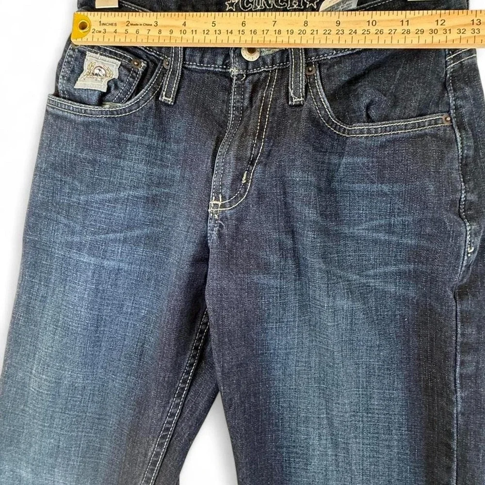 CINCH M3 Slim Bootcut Western Cowboy Jeans Dark Wash Stretch 26x30 MB98034007